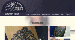 Desktop Screenshot of 3d-tattoos-india.com